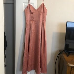 Pink H&M Spaghetti Strap Dress